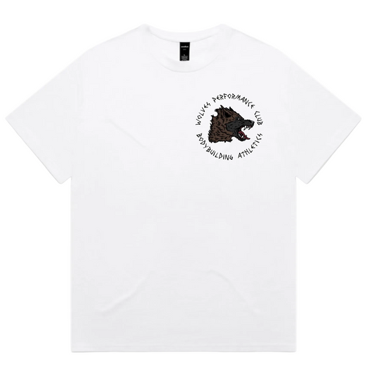 Club Tee Crest (White)